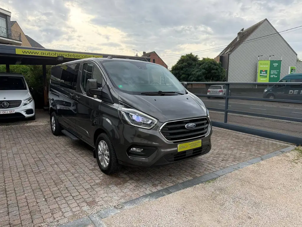 Ford Transit Custom — LIMITED * L2 * 170PK * DUB CAB * FULL OPTIE * BTW WAGEN